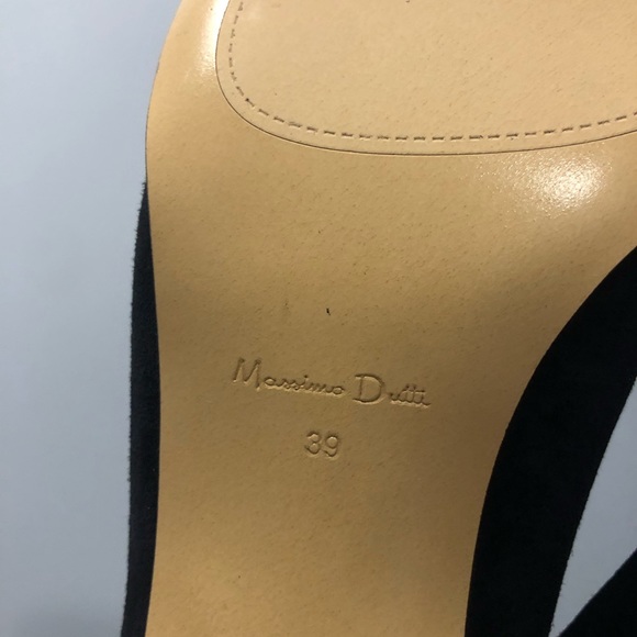 Navy blue massimo Dutti shoes - Picture 8 of 8